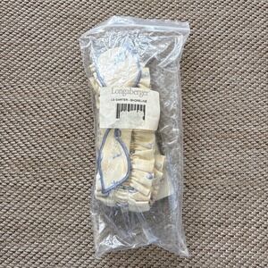 Longaberger Large Garter-Shoreline Fabric NEW!!!